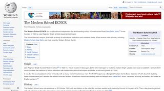 
                            5. The Modern School ECNCR - Wikipedia