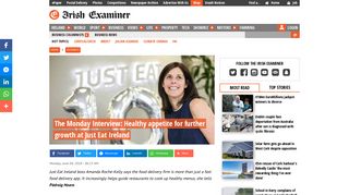 
                            5. The Monday Interview: Healthy appetite for further growth at Just Eat ...