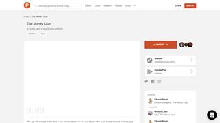 
                            7. The Money Club - A mobile peer to peer funding platform | Product Hunt