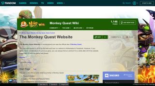 
                            8. The Monkey Quest Website | Monkey Quest Wiki | FANDOM ...