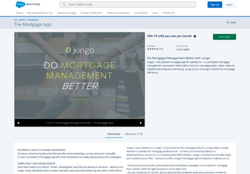 
                            4. The Mortgage App - Jungo - AppExchange - Salesforce ...