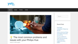 
                            9. The most common problems and issues with your Philips Hue - Yeti Blog