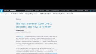 
                            12. The Most Common Xbox One X Problems, and How to Fix Them ...