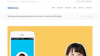 
                            2. The Most Concerned Questions On How To Use Kids GPS ... - wonlex
