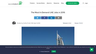 
                            5. The Most In-Demand UAE Jobs in 2016 - SocialTalent