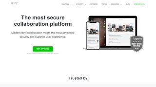 
                            3. The most secure collaboration platform · Wire