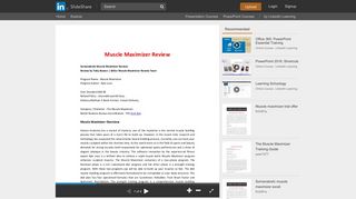 
                            7. The Muscle Maximizer Login - SlideShare