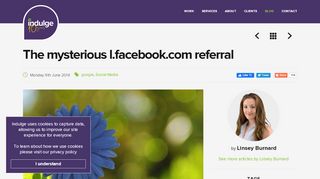 
                            10. The mysterious l.facebook.com referral | Indulge - Indulge Media