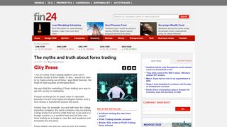 
                            13. The myths and truth about forex trading | Fin24