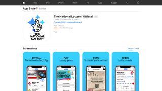 
                            8. The National Lottery: Official on the App Store - iTunes - Apple