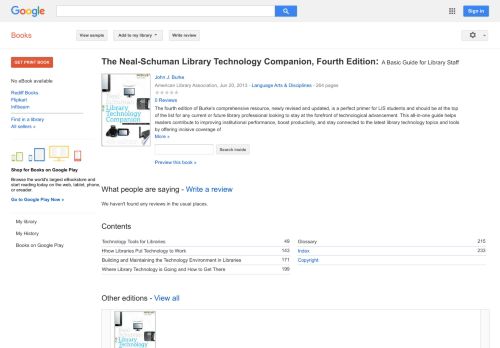 
                            11. The Neal-Schuman Library Technology Companion, Fourth Edition: A ...