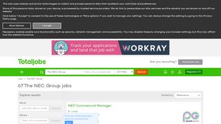 
                            6. The NEC Group Jobs, Vacancies & Careers - totaljobs