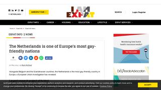 
                            12. The Netherlands is one of Europe's most gay-friendly nations - IamExpat