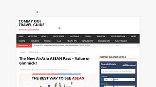 
                            6. The New AirAsia ASEAN Pass - Value or Gimmick? - Tommy Ooi ...