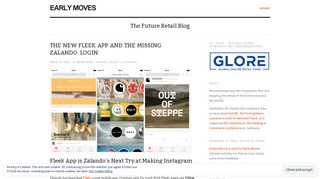 
                            5. The new Fleek App and the Missing Zalando Login | Early Moves