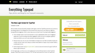 
                            5. The New Login Screen for TypePad - Everything Typepad