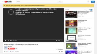 
                            4. The New myMCPS Classroom Portal - YouTube