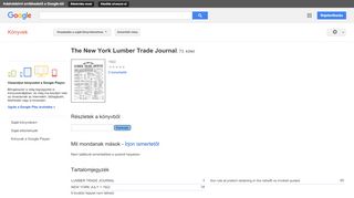 
                            7. The New York Lumber Trade Journal