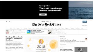 
                            3. The New York Times: Breaking News, World News & Multimedia