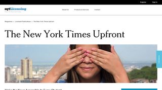 
                            12. The New York Times Upfront - The New York Times Licensing Group