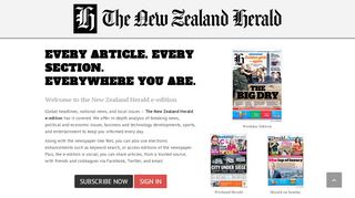 
                            5. The New Zealand Herald e-Edition