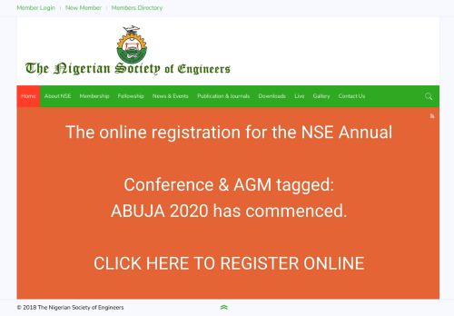 
                            3. The Nigerian Society of Engineers: Home