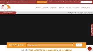 
                            3. The NorthCap University: Best Engineering University in Gurgaon ...