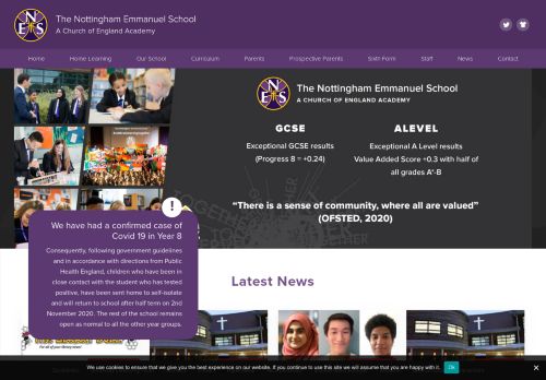 
                            6. The Nottingham Emmanuel School - Homepage