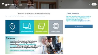 
                            11. the Nuance Healthcare Community