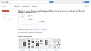 
                            12. The Numismatic Circular and Catalogue of Coins, Tokens, ... - Resultado de Google Books