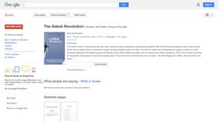 
                            13. The Odesk Revolution: Borders are finally a thing of the past