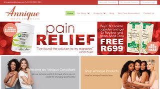 
                            1. The Official Annique Health & Beauty Website | The Leader in South ...