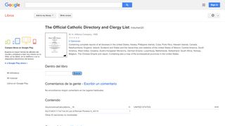 
                            13. The Official Catholic Directory and Clergy List