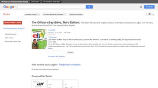 
                            5. The Official eBay Bible, Third Edition: The Newly Revised and ...