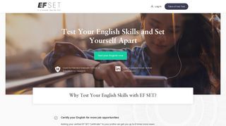 
                            10. The official EF SET® English test