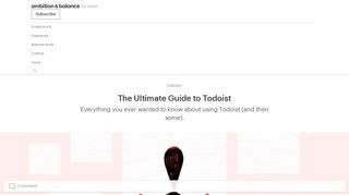 
                            6. The Official Guide to Using Todoist: Build your perfect productivity ...