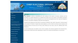 
                            8. The Official website of Chief Electoral Officer | Telangana