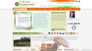 
                            8. The Official Website of Tea Board India