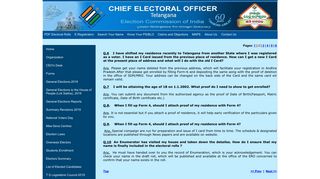 
                            6. The Official Website of the Chief Electoral Officer, Telangana