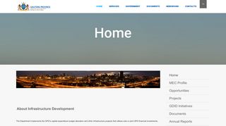 
                            2. The Official Website of the Gauteng Province | Home