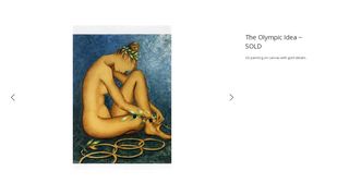 
                            8. The Olympic Idea ~ SOLD - Barbara Gerodimou