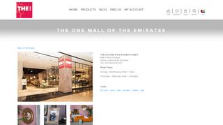 
                            8. THE One Stores - THE One Mall of the Emirates. THE One: ...