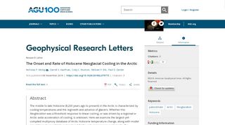 
                            13. The Onset and Rate of Holocene Neoglacial Cooling in the Arctic ...