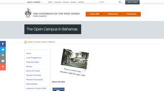 
                            9. The Open Campus in Bahamas | www.open.uwi.edu