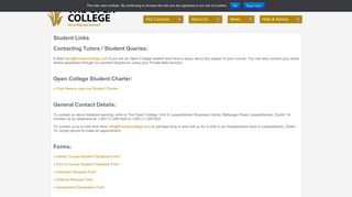 
                            6. The Open College Student Links | FETAC Level 5 and Leve 6 ...