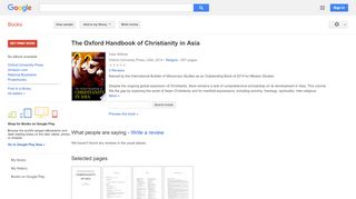 
                            13. The Oxford Handbook of Christianity in Asia