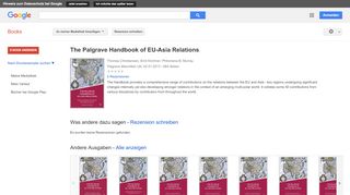 
                            11. The Palgrave Handbook of EU-Asia Relations
