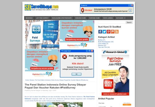 
                            11. The Panel Station Indonesia Online Survey Dibayar Paypal Dan ...