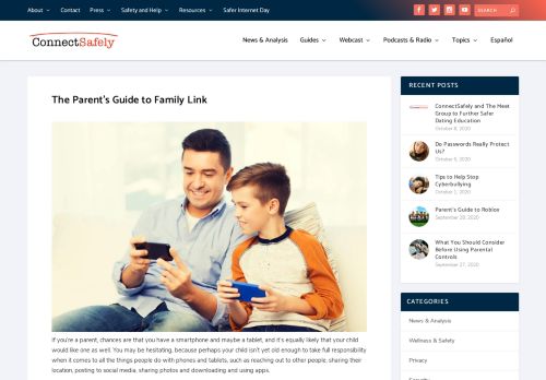 
                            8. The Parent's Guide to Google Family Link | ConnectSafely