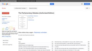 
                            12. The Parliamentary Debates (Authorized Edition)